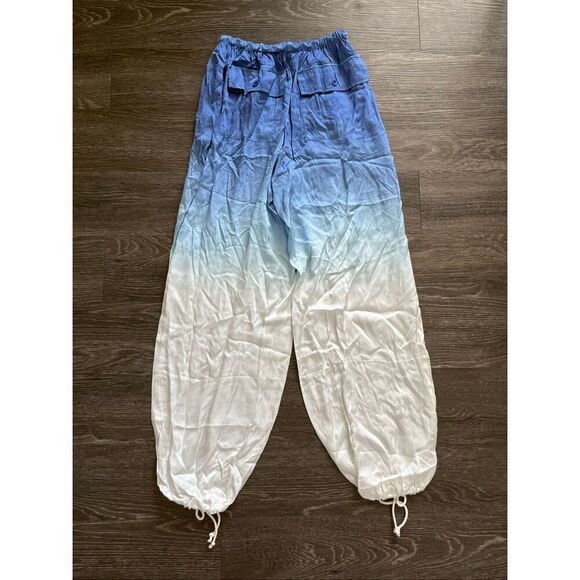 NWT Pippa The Label Blue & White Ombré Aster Pant Size Small - Picture 5 of 7